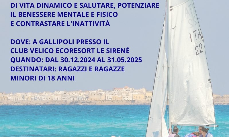 Progetto velico sportivo 2024